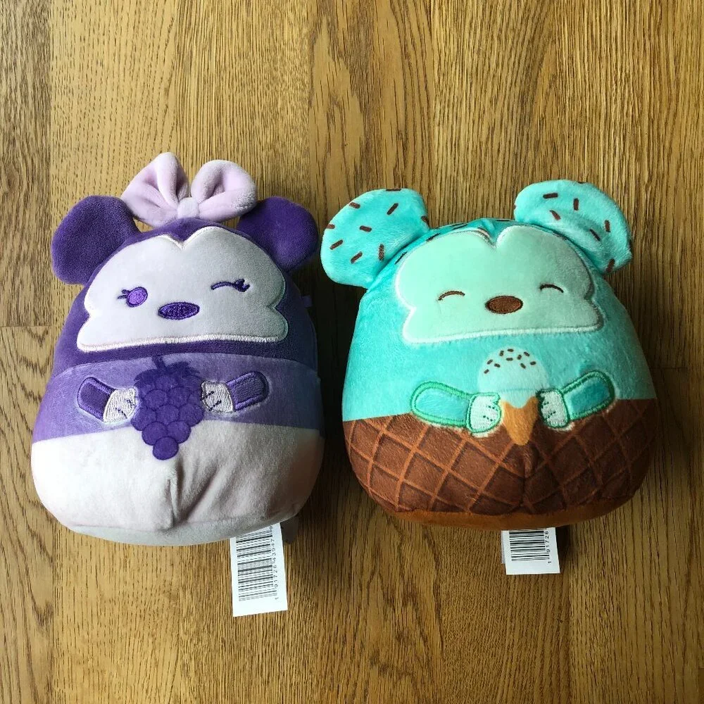 Disney Mickey and Minnie Scented Squishmallows